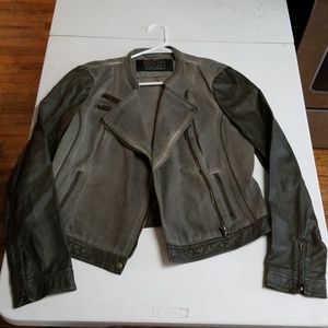 Vegan moto jacket